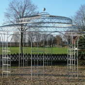Gartenpavillon aus Metall